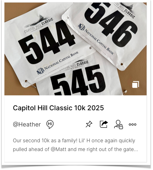 Running bibs from 2025